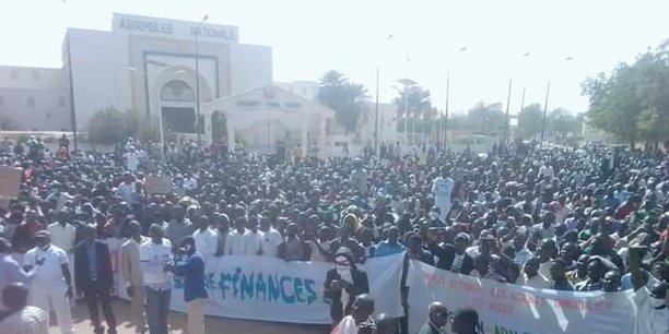 Niger: manifestation contre la loi de finances