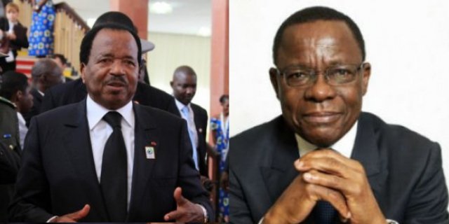 Paul Biya et Maurice Kamto