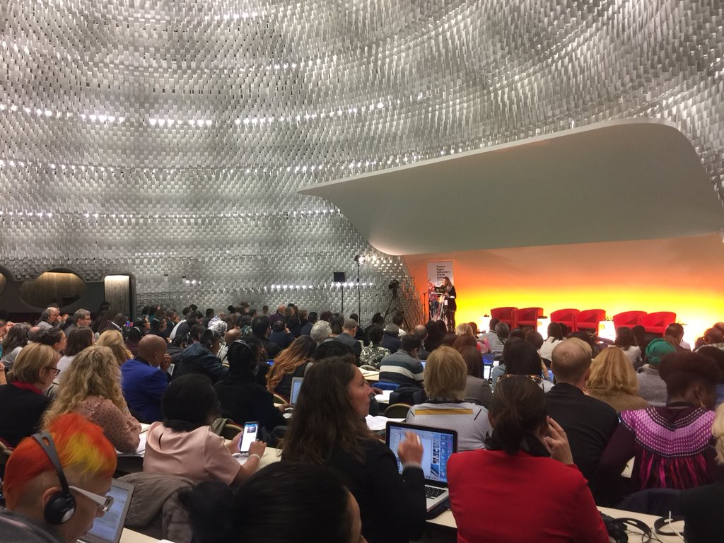 Plus de 150 défenseurs des droits humains du monde entier réunis à Paris