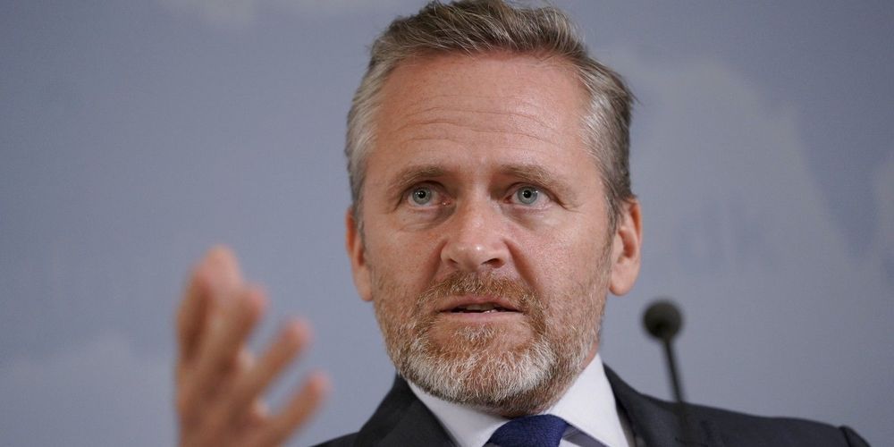 Le chef de la diplomatie danoise