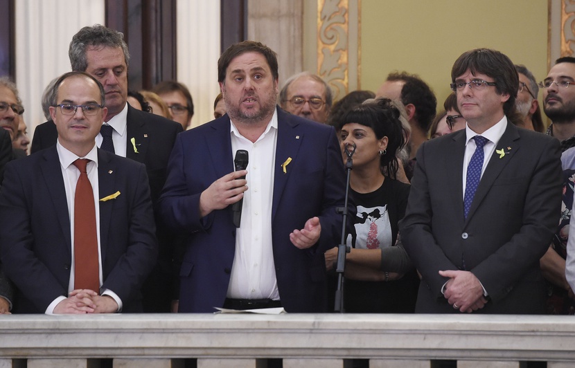 Catalogne: jusqu'à 25 ans de prison requis contre les dirigeants indépendantistes