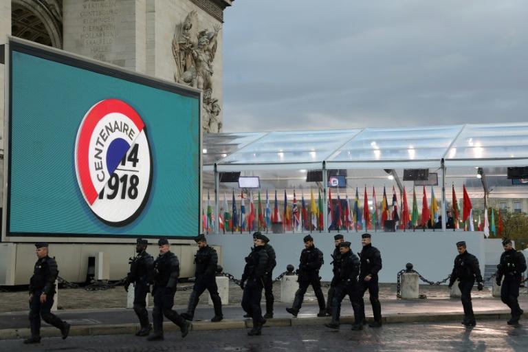 Armistice: grand-messe internationale pour la paix à Paris