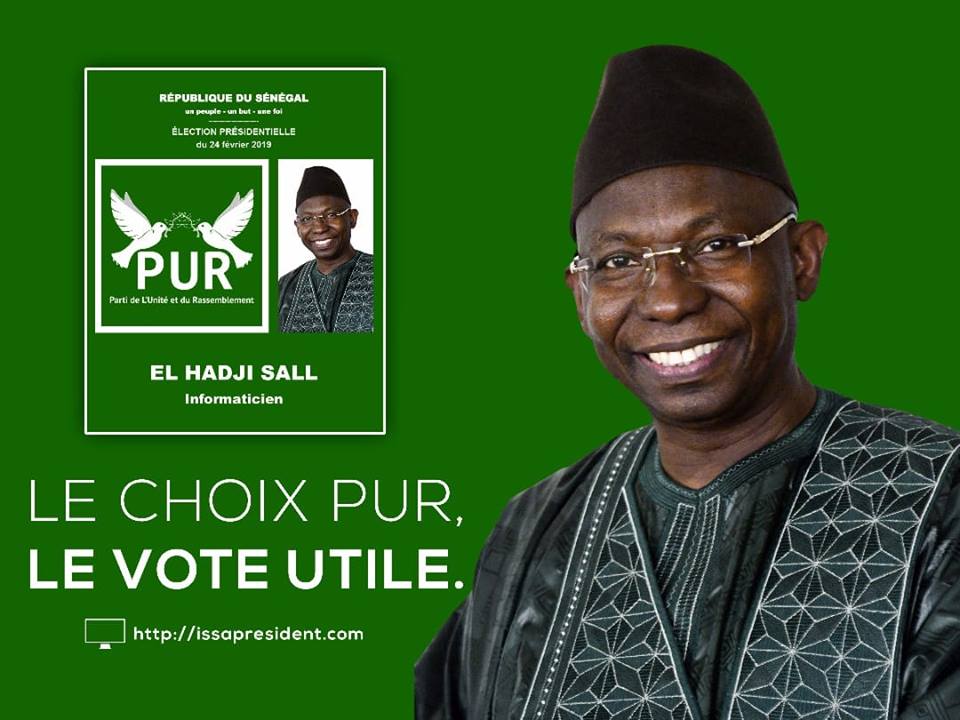 "La gueule de l'emploi": l'affiche électorale d'El Hadji Issa Sall
