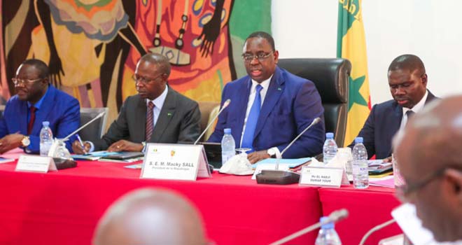 Conseil des Ministres du 27 février 2019 : Macky Sall demande une bonne préparation de son installation après la proclamation des résultats