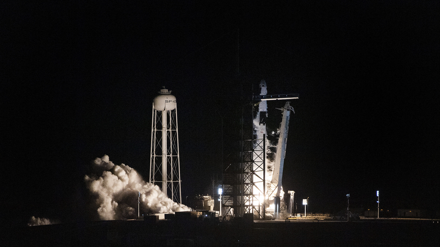Lancement réussi pour la capsule de SpaceX