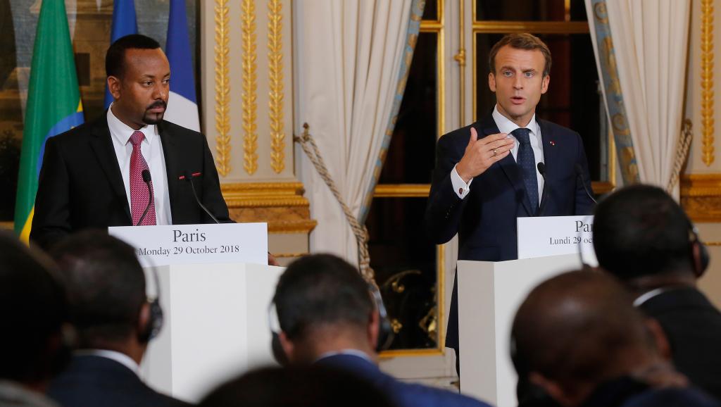 Macron signe un accord "inédit" de défense avec l'Ethiopie