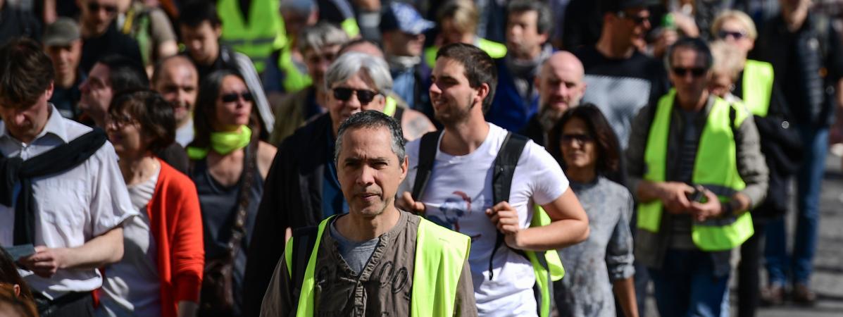 "Gilets jaunes" : 33 700 personnes ont manifesté en France, selon le ministère de l'Intérieur