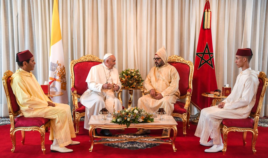 Le pape et Mohammed VI prônent la "coexistence pacifique" à Jerusalem