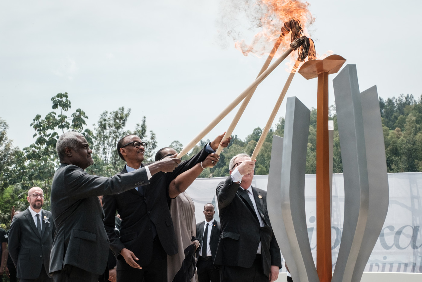 Le Rwanda uni comme une "famille", 25 ans après le génocide