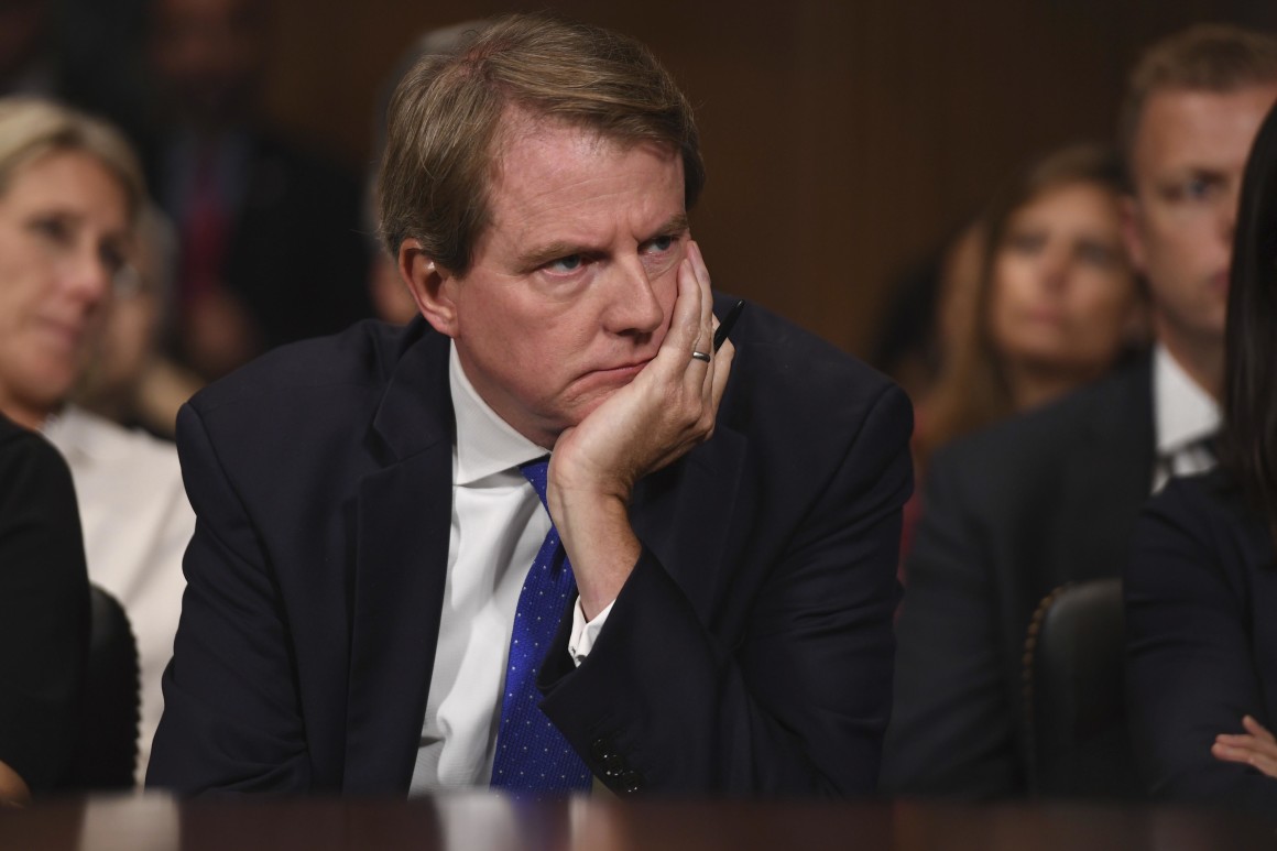 Trump peu enclin à laisser Don McGahn témoigner devant le Congrès
