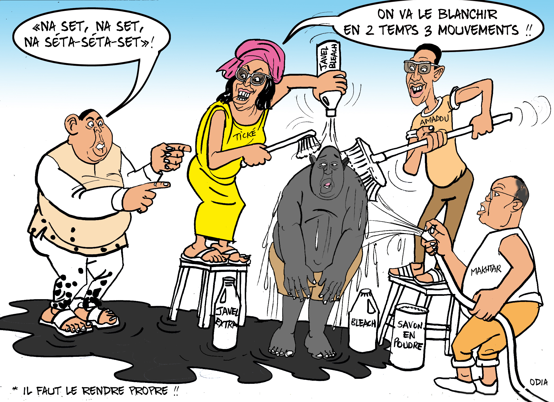 ODIA, l'édito du jour: Blanchiment