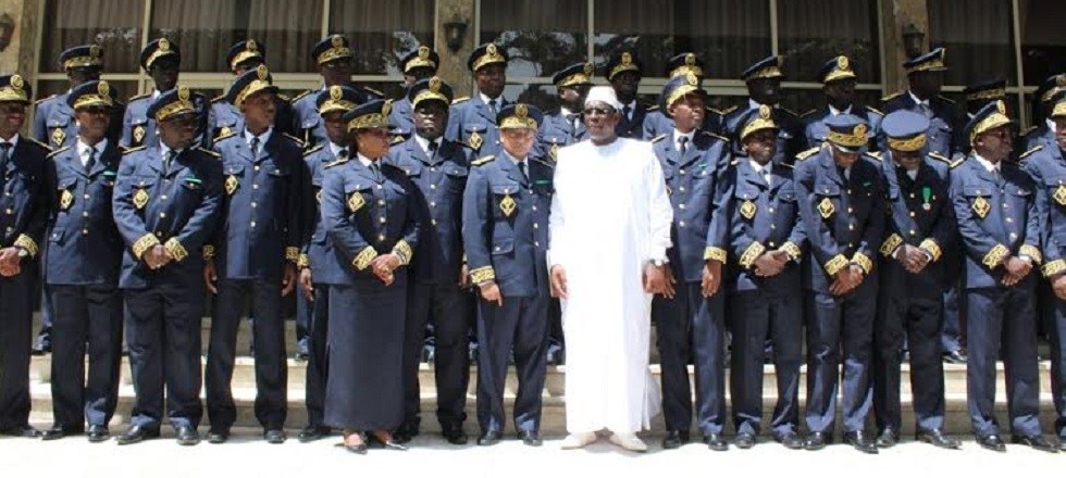 Le chef de l'Etat avec les membres du corps des inspecteurs généraux d'Etat