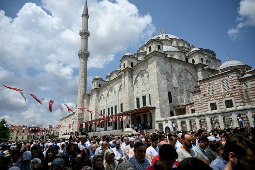 A Istanbul (Turquie), une prière a été célébrée en mémoire de Mohamed Morsi ce 18 juin 2019.