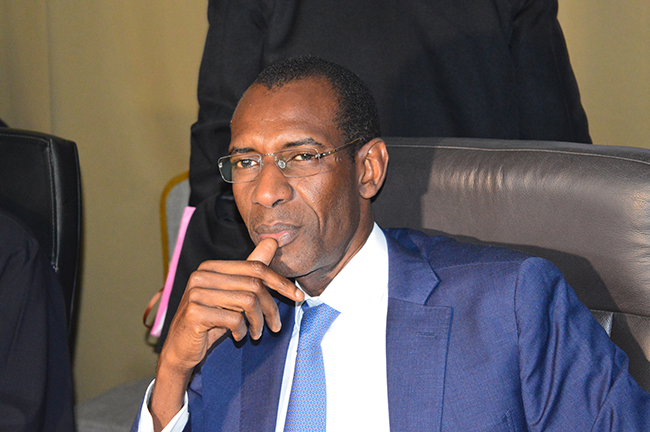 Abdoulaye Daouda Diallo, le ministre des Finances et du Budget