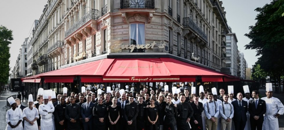 Le Fouquet's reprend ses marques sur les Champs-Elysées