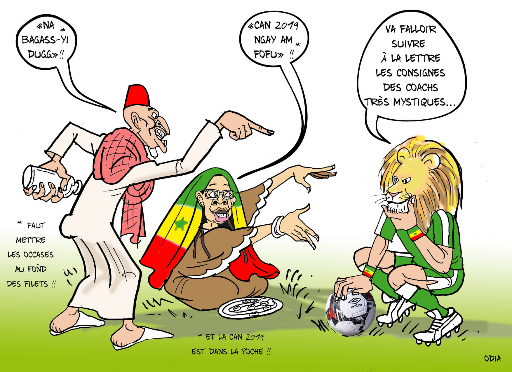 ODIA, l'édito du jour: Sénégal vs Algérie, la bataille mystique