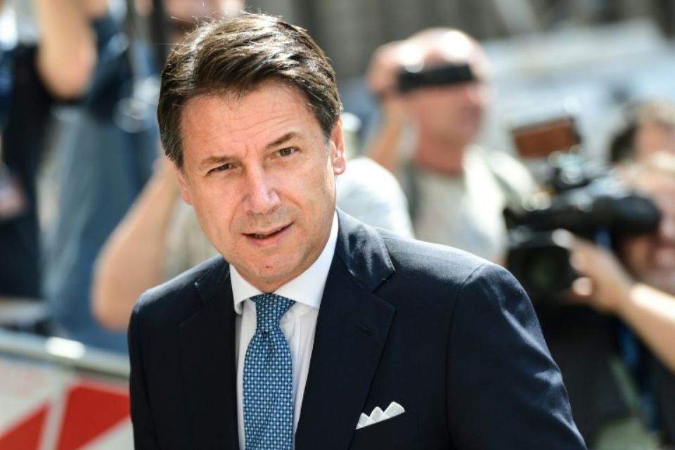 Giuseppe Conte soutient le projet TGV Lyon-Turin, contre le M5S