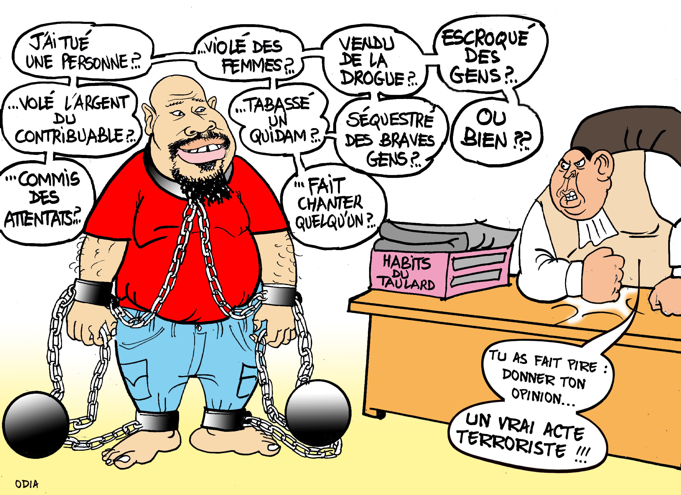 ODIA, l'édito du jour: l'affaire Guy Marius Sagna