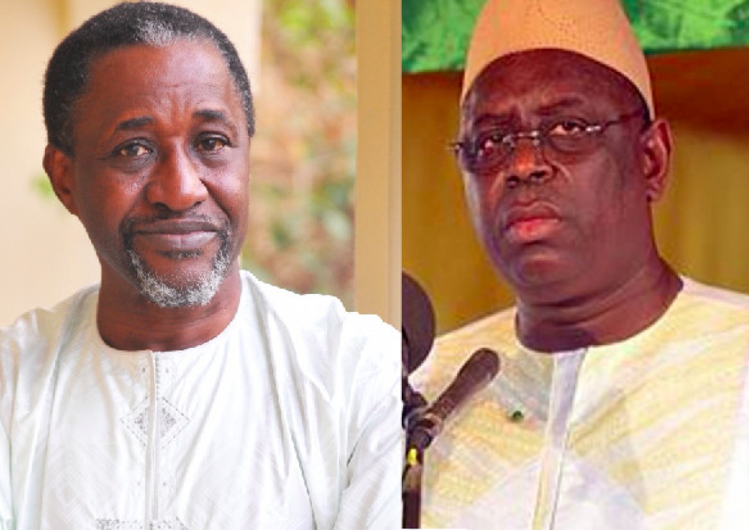 Adama Gaye et Macky Sall