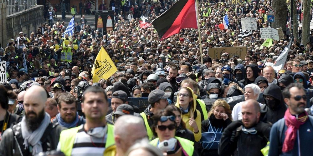 Débordements à Nantes lors d'une manifestation "Gilets jaunes"