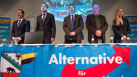 Poussée du parti anti-migrants en Allemagne