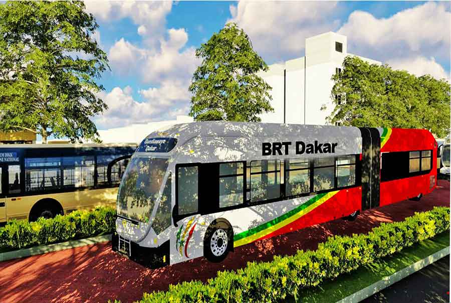 Le BRT en mode maquette