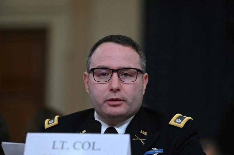 Destitution de Trump: un militaire animé par "le sens du devoir" en témoin clé