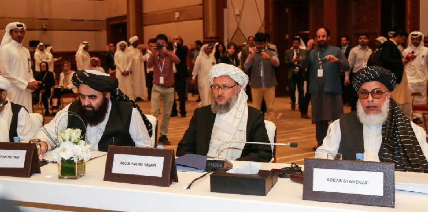 Les Etats-Unis et les Talibans discutent à Doha