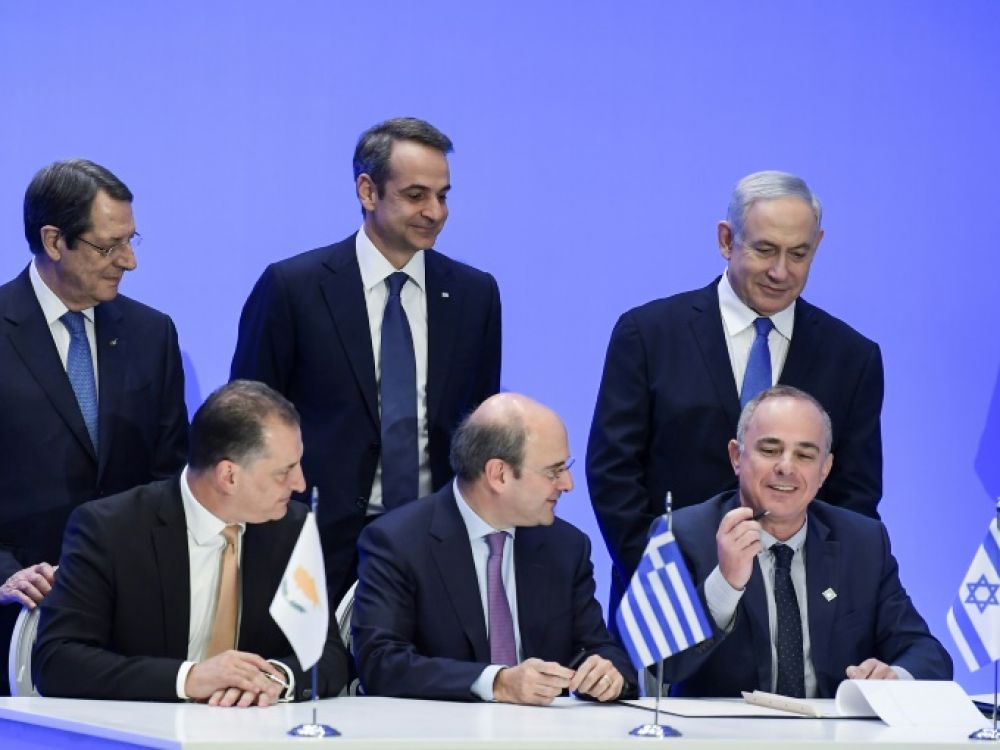 La Grèce, Chypre et Israël ont signé un accord sur le gazoduc Eastmed