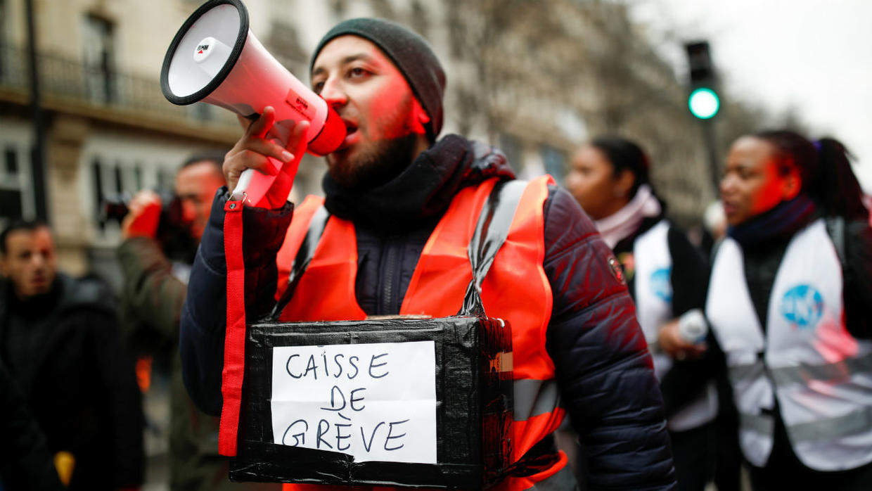 Nouvelle manifestation à Paris contre la réforme des retraites
