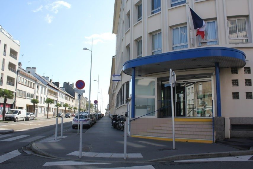 Le commissariat de Saint-Nazaire, près de Nantes, lieu du suicide de la policière de 52 ans