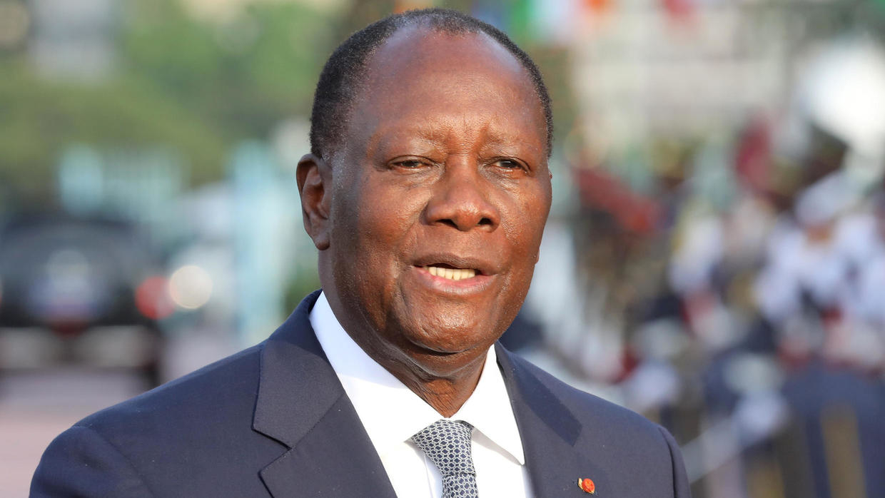 Le président Alassane Ouattara