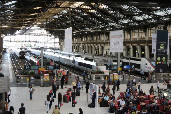 La gare de Lyon à Paris