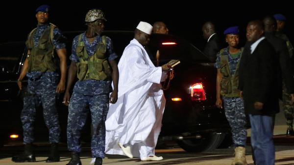 GAMBIE: des manifestants demandent le retour de l'ex-président Yahya Jammeh