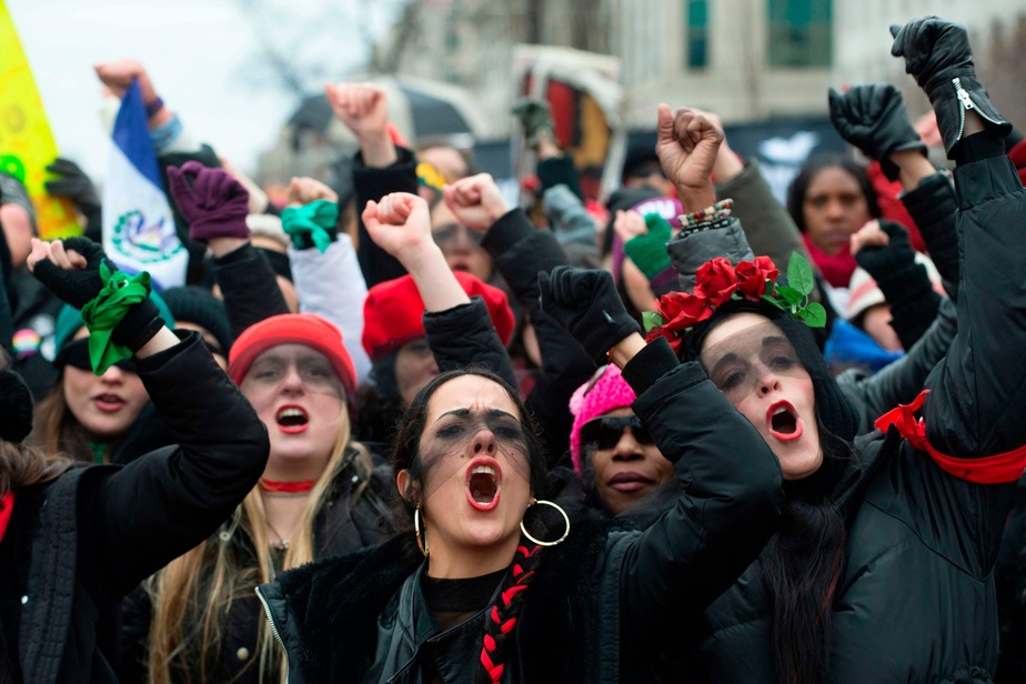 Aux Etats-Unis, dernière "Marche des femmes" avant la présidentielle
