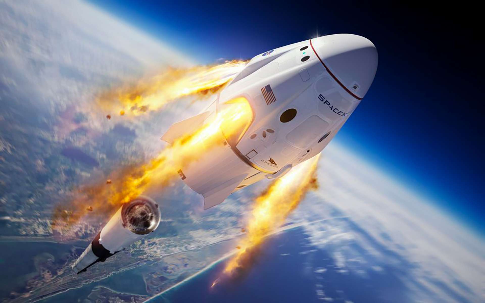 SpaceX réussit son test d'éjection d'astronautes
