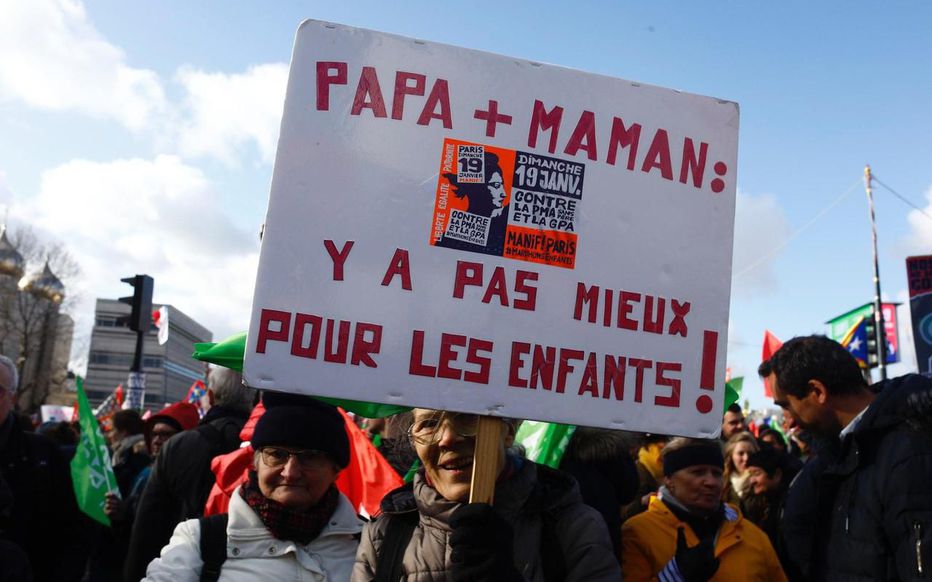 «Mais il est où papa ? Au rayon surgelé.»