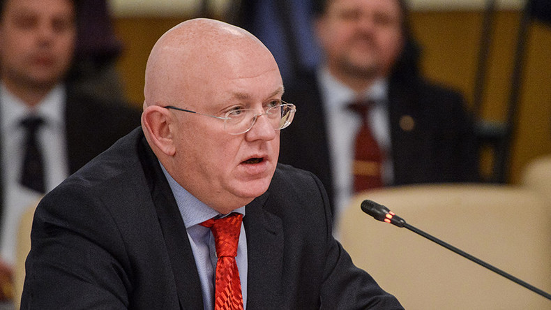 Vassily Nebenzia, l'ambassadeur de la Russie à l'ONU