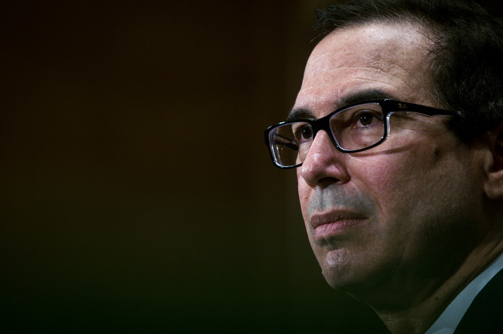 Steven Mnuchin, le Secrétaire américain au Trésor