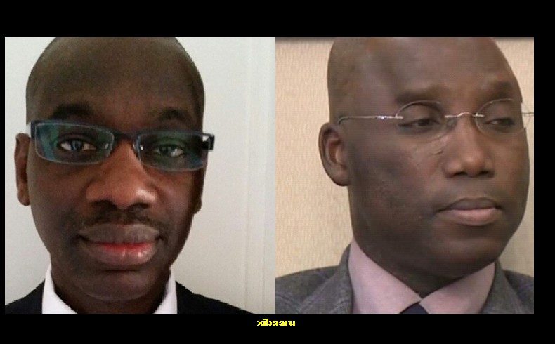 Seybani Sougou (à gauche) et Mounirou Sy.