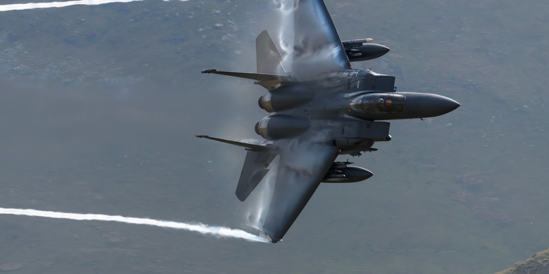 Un F15 américain s’écrase en mer du Nord