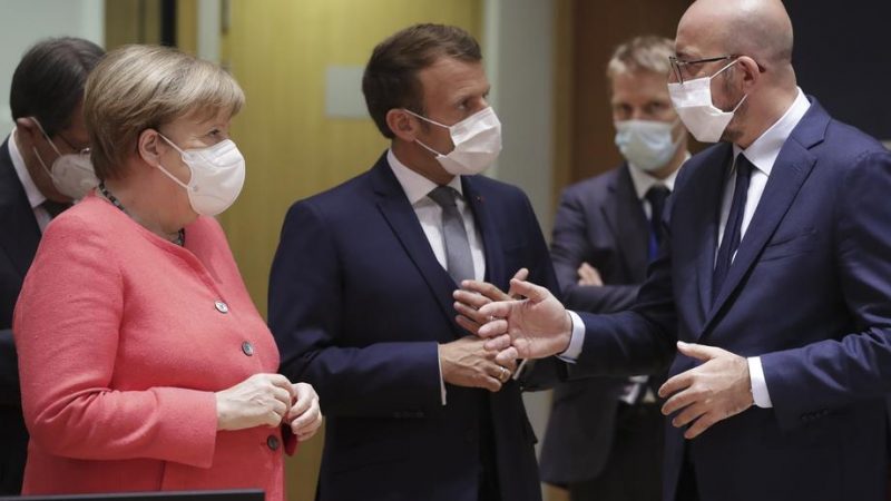 Macron: « C’est notre projet européen qui se joue, là, à Bruxelles »