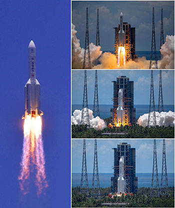 Chine : « Toujours plus loin dans l'espace » (Le Quotidien du Peuple)