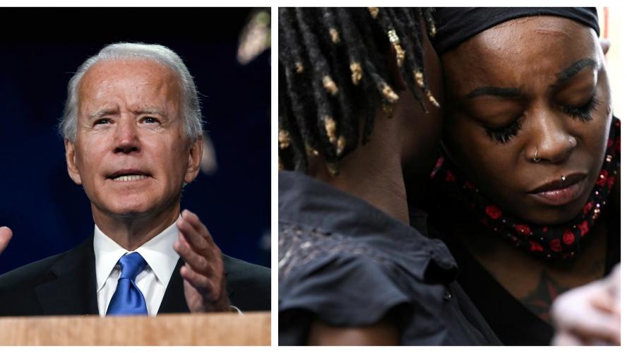Biden a promis «justice» à la famille de Jacob Blake