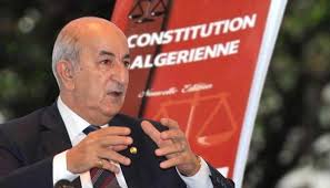 Le Président algérien Abdelmajid Tebboune