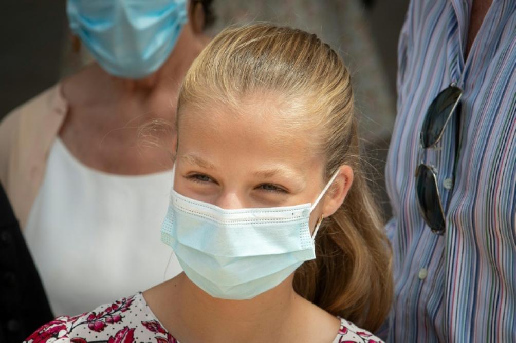 L’héritière du trône espagnol placée en quarantaine