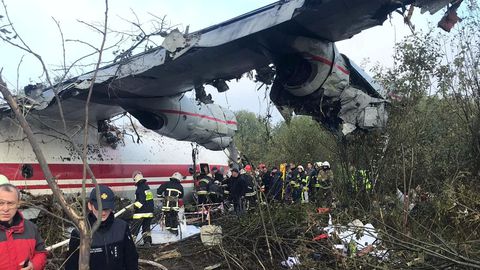 Ukraine : un avion militaire s’écrase à l’atterrissage: au moins 22 morts