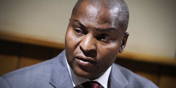 Le Président centrafricain Faustin Archange Touadera