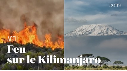 Tanzanie : le Mont Kilimandjaro en proie aux flammes