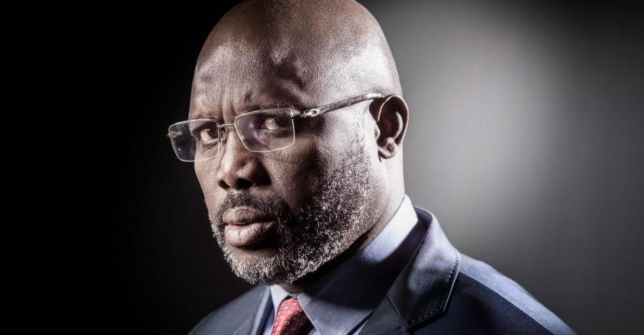 George Weah, le Président du Liberia